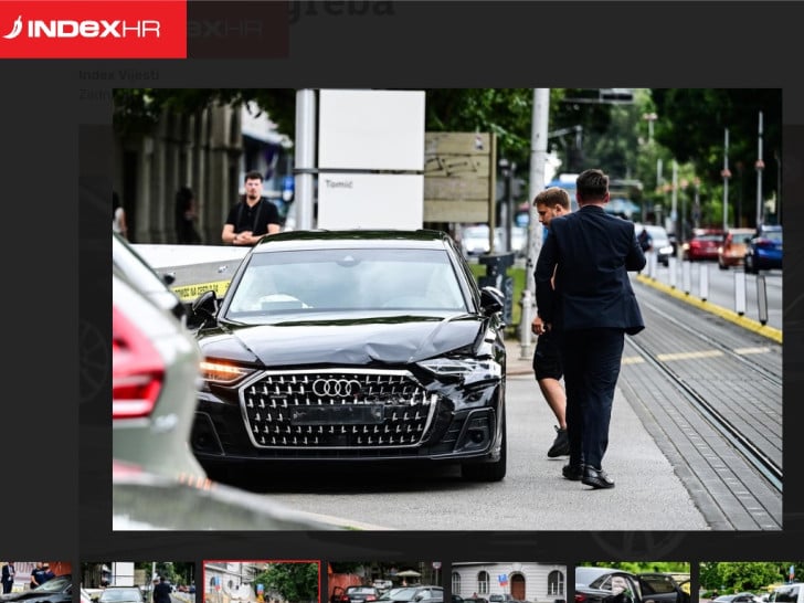 Vozilo iz pratnje se zabilo u Plenkovićev automobil