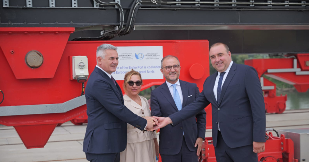EU obezbijedila osam miliona evra za deminiranje Save, završena modernizacija Luke Brčko