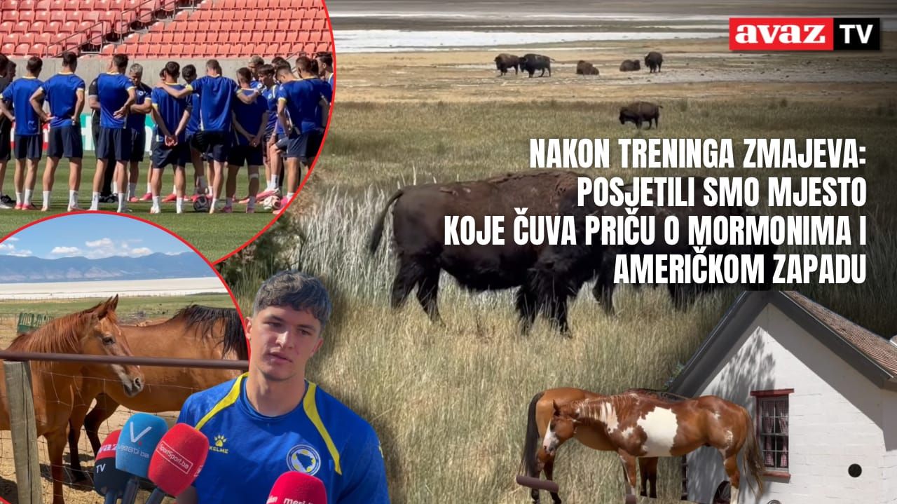 Video / Nakon treninga Zmajeva: Posjetili smo mjesto koje čuva priču o mormonima i američkom Zapadu