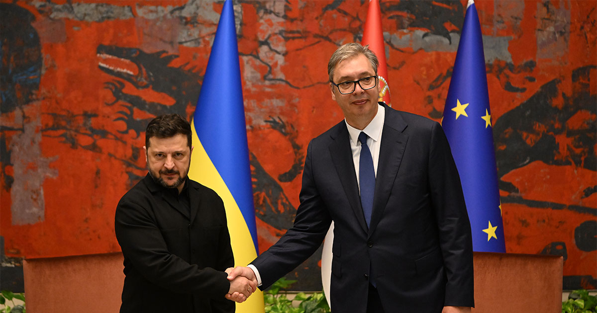 Vučić nakon sastanka sa Zelenskim: Srbija podržava teritorijalni integritet Ukrajine