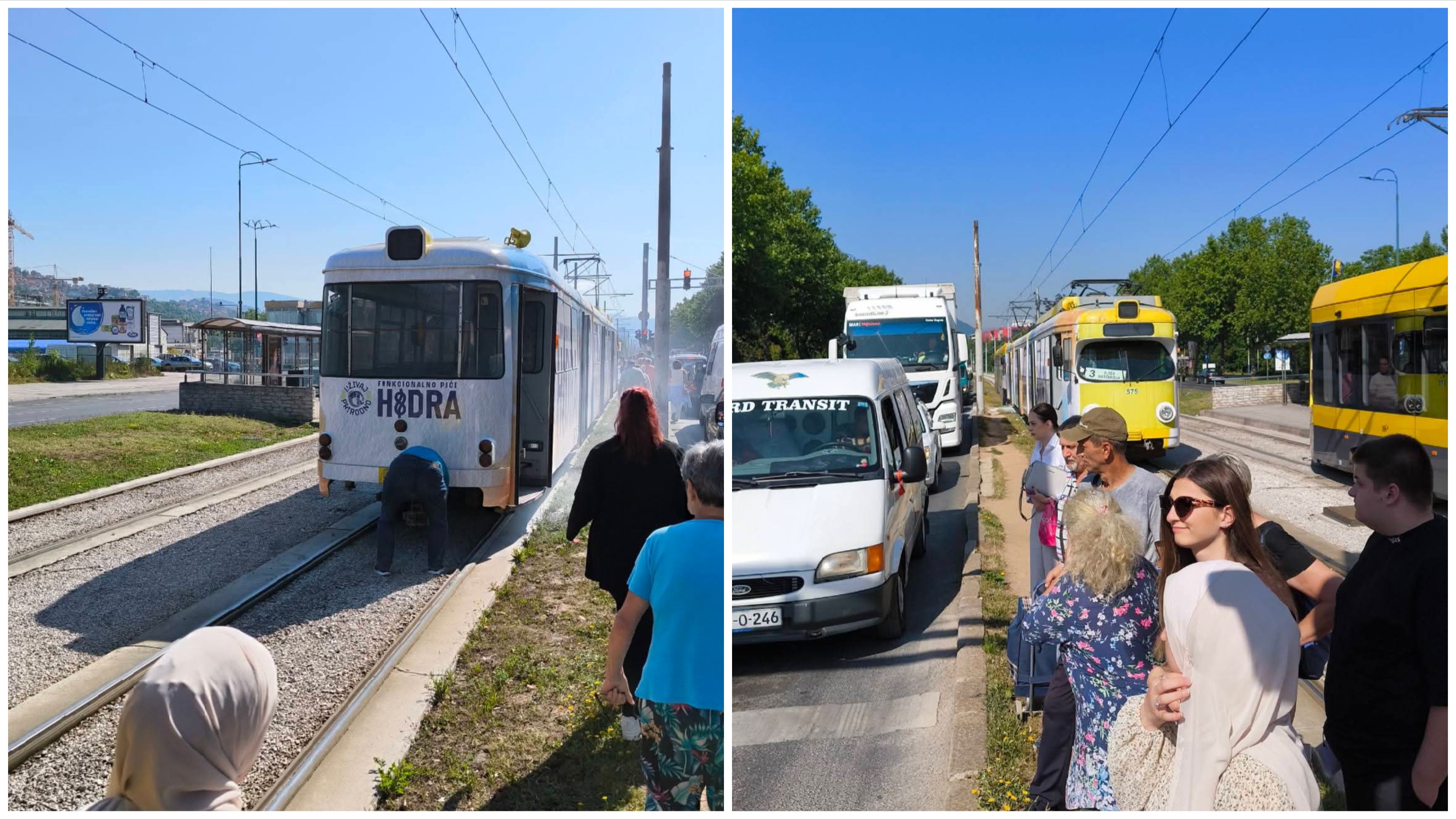U Nedžarićima se zapalio tramvaj tokom vožnje, građanka pozvala na bojkot starih vozila