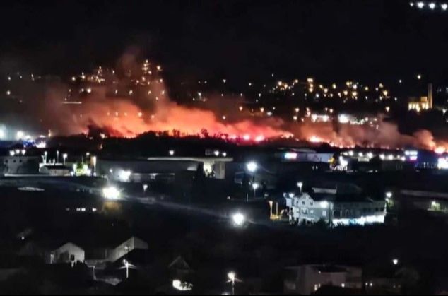 Haos kod Mostara: Požar buknuo i zahvatio veliku površinu trave