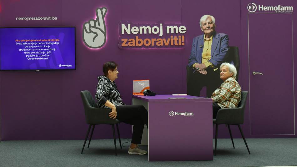 "Nemoj me zaboraviti": Hemofarm pokrenuo kampanju podizanja svijesti o ranom prepoznavanju demencije