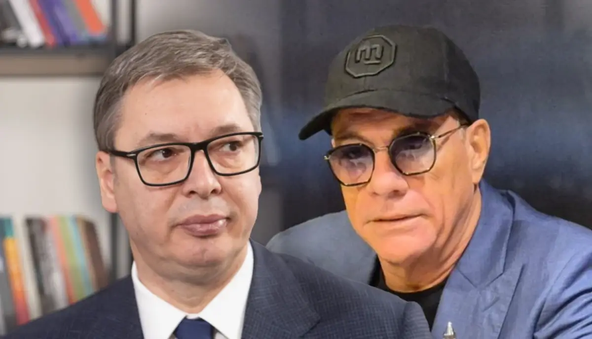 VAN DAM OTKRIO ŠTA SE DEŠAVALO U VUČIĆEVOM DOMU Glumac stigao u odijelu, predsjednik ga dočekao u farmerkama, a onda je uslijedilo OBARANJE RUKE