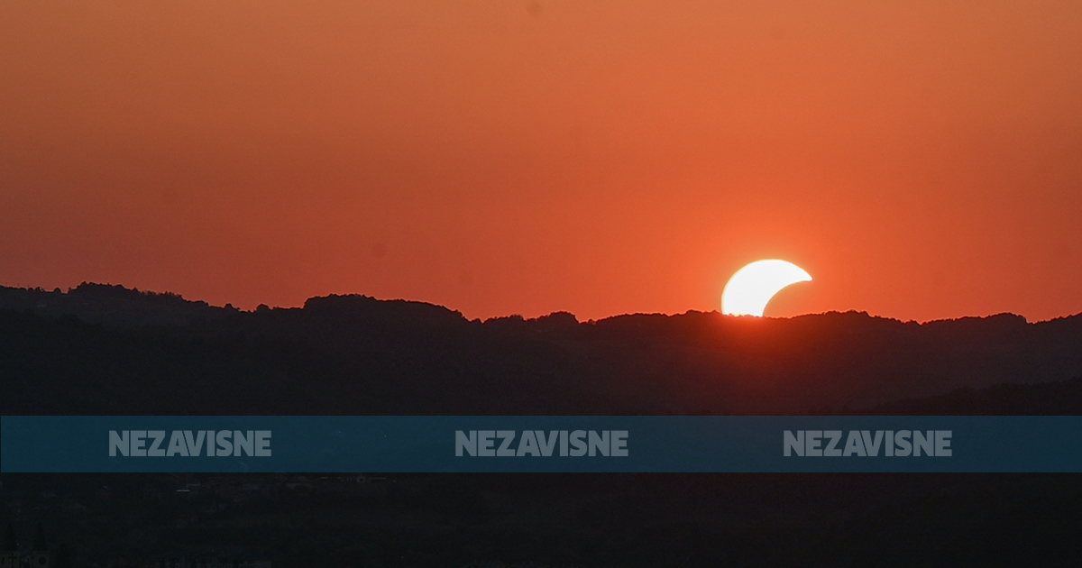 Pomračenje Sunca iznad Banjaluke: Zabilježili smo nebeski spektakl (FOTO/VIDEO)