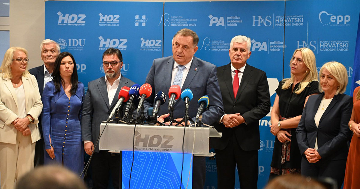 Dodik i Čović: Ukinuti odluke visokih predstavnika