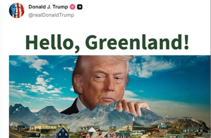 Trumpova opsesija Grenlandom ne jenjava: Opet se malo "zaigrao" s umjetnom inteligencijom
