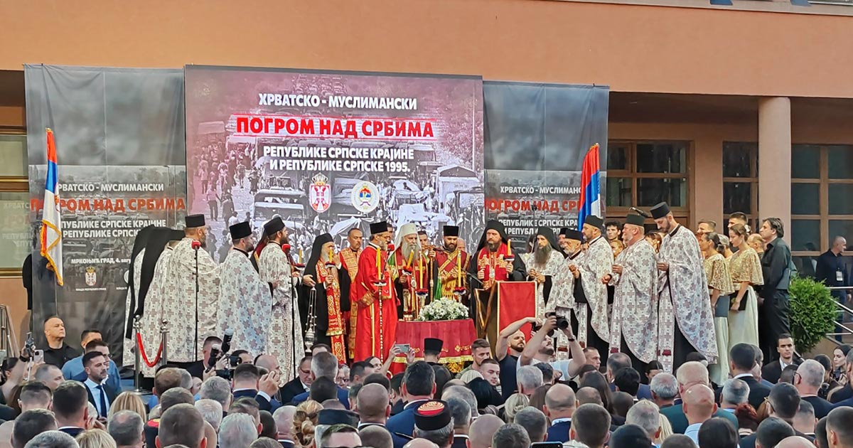 (UŽIVO) Obilježavanje stradanja Srba u akciji "Oluja" (FOTO, VIDEO)