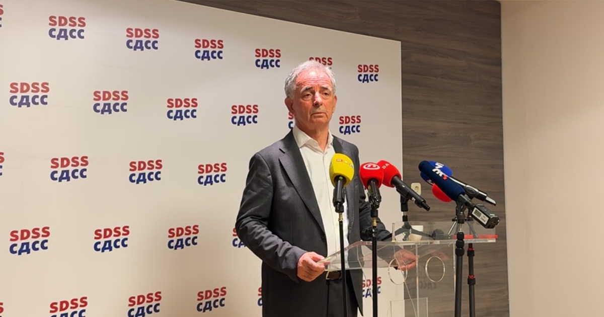 Pupovac žestoko nakon događaja u Kninu: Zar neko misli da je ovo samo stvar Srba?