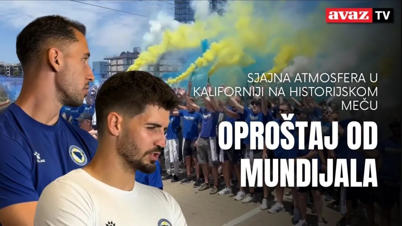Video / Sjajna atmosfera u Kaliforniji na historijskom meču i oproštaj od Mundijala