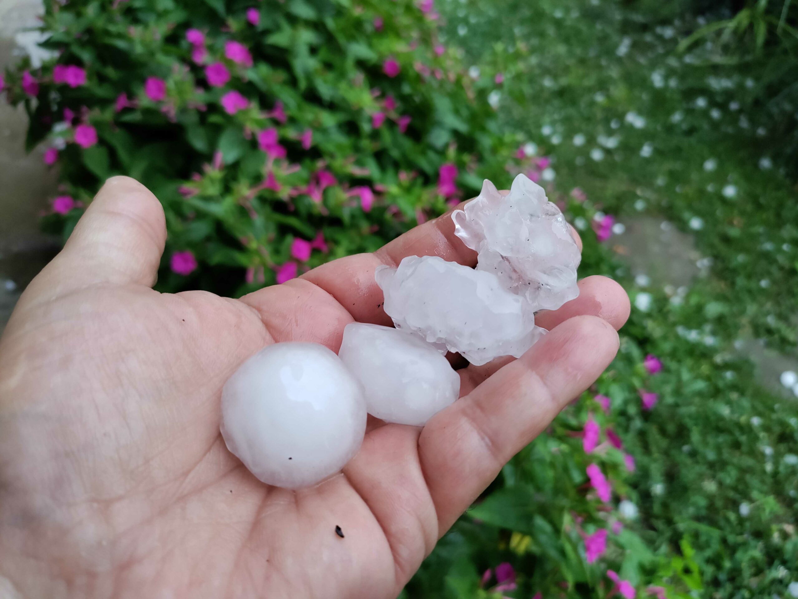 (FOTO) Snažno nevrijeme pogodilo Sloveniju: Pao GRAD VELIČINE ORAHA, tek stižu najintenzivnije oluje