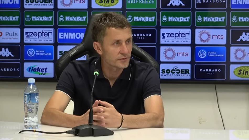 Trener Partizana pred Tobol: Nismo u idealnom momentu, ali očekujem podršku navijača i reakciju ekipe