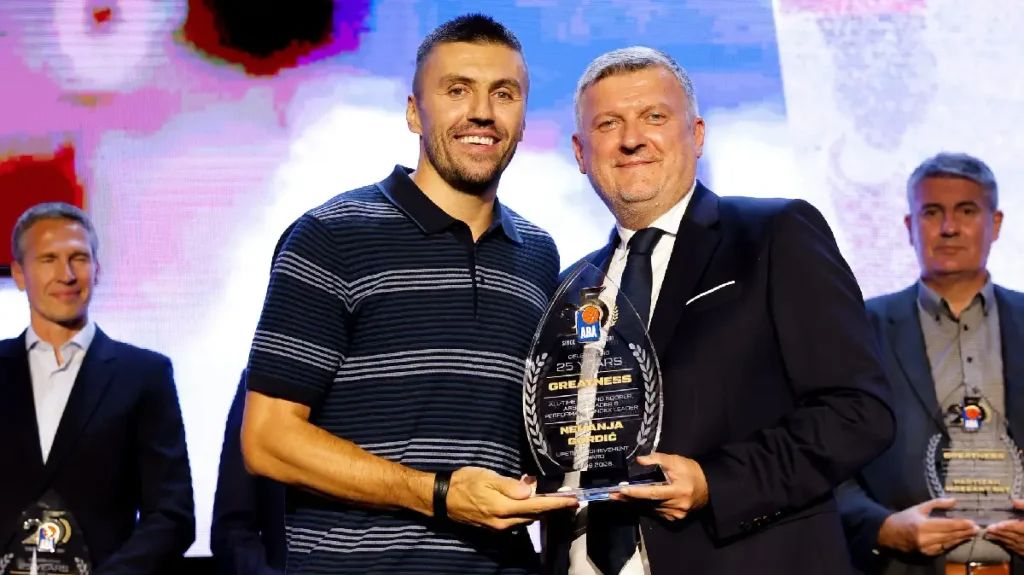 Nemanja Gordić dobio veliko priznanje ABA lige