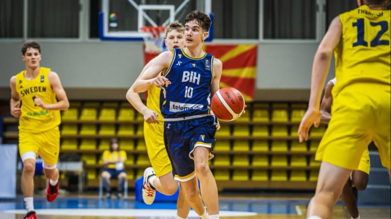 Kadeti BiH poraženi od Švedske na Eurobasketu