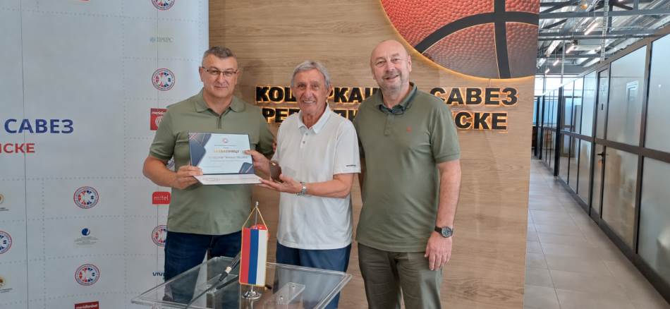 Svetislav Pešić posjetio Košarkaški savez Republike Srpske