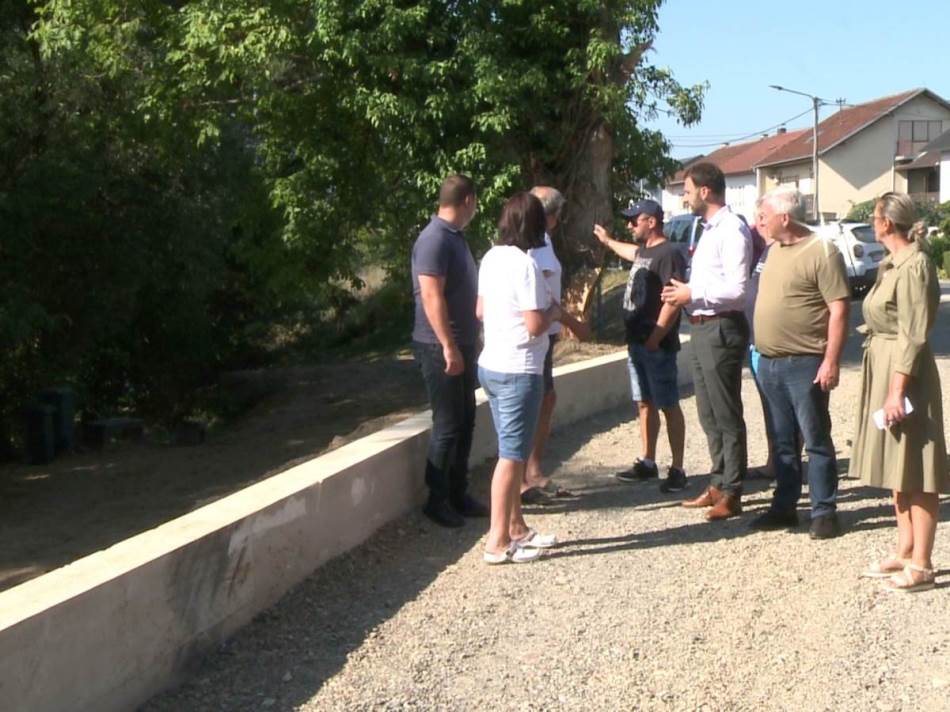 Prijedor zaštićen od poplava: Završen zaštitni zid u Tukovima