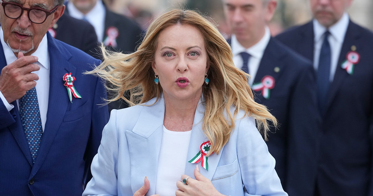 Istorijski rekord: Melonijeva skinula Berluskonija sa trona