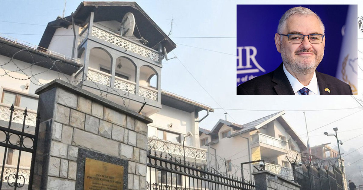 Ruska ambasada komentarisala imenovanje Krišoka za v.d. visokog predstavnika u BiH
