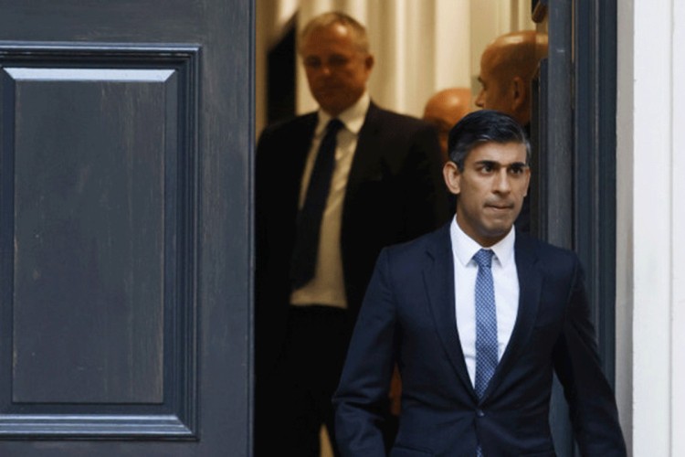 Riši Sunak izgubio izbore. Foto Tanjug/AP