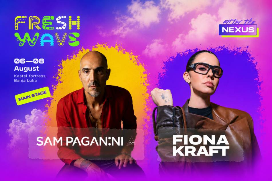 Sam Paganini i Fiona Kraft nova velika imena Freshwave festivala